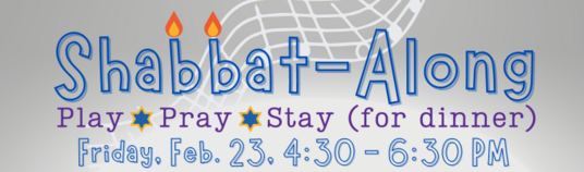 Shabbat-Along Friday February 23 2024 14 Adar I 5784 430 PM - 630 PM Chapel Lobby Edit Event Info Come join Rabbi Shulman Eitan Kantor and other HEA Families for an uplifting and family-friendly Shabbat evening. We will begin at 430 p.m. with guided play led by an HEA staff member followed by a lively Kabbalat Shabbat service at 500 p.m. Connect with other families over a dinner to please all ages at 545 p.m. Feel free to come when you are able for this interactive Shabbat experience geared toward families with children in 3rd grade and under. Older siblings grandparents and friends are always welcome. Please e-mail Amanda Eckert with any food allergy concerns